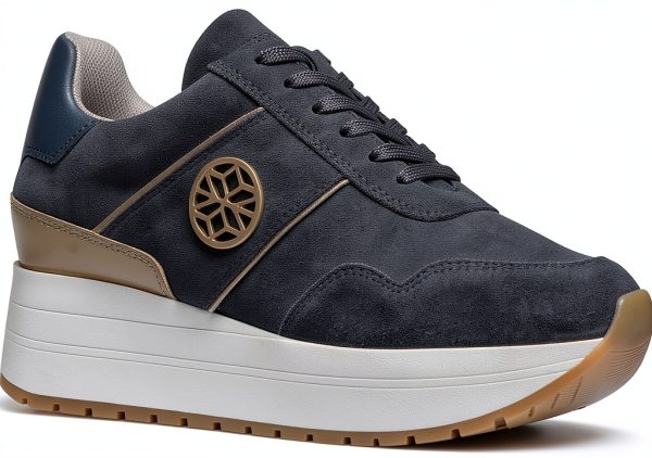 Geox Womens Fashion Sneakers Comfortable Fit Sustainable-0