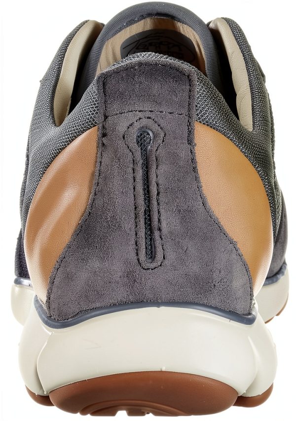 Geox Mens Sneakers Leather Lace-Up Low-Top Breathable-2