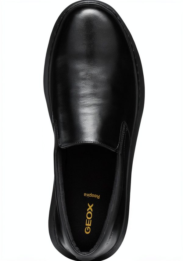Geox Mens Breathable Sneakers Black Size 10 9 6.5-4