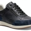 Geox Mens Sneakers Breathable Comfort Navy Coffee Sizes-1
