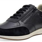 Geox Mens Sneakers Breathable Comfort Navy Coffee Sizes-0