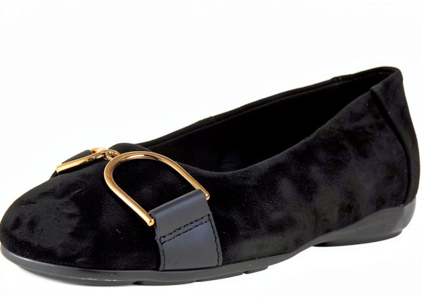 Geox Womens Ballerina Flats Breathable Comfort Everyday Wear-0