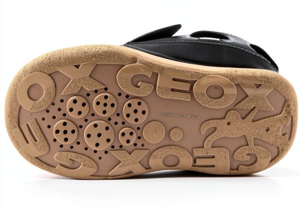 Geox Boys Navy Sneakers Breathable Waterproof Sole-3