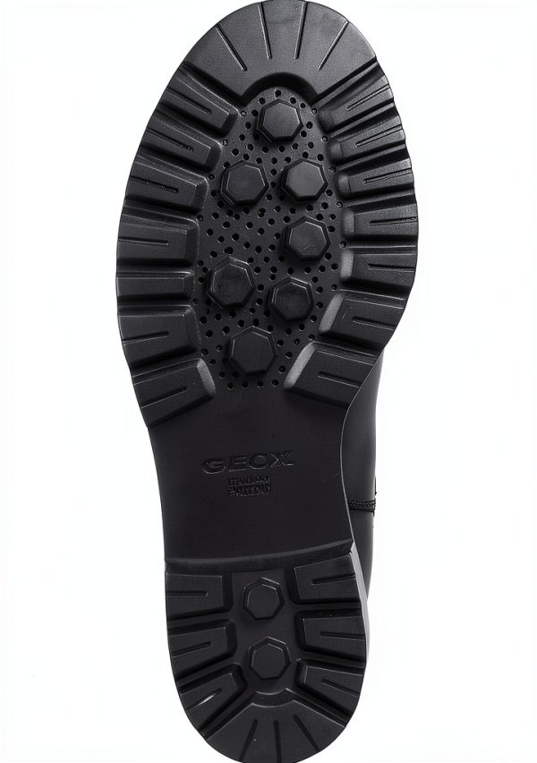 Geox Womens Ankle Boots Black Breathable Comfortable-2