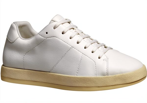 Geox Mens Breathable Sneakers White Black Sizes Available-0