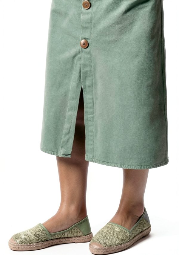 Geox Womens Sandals Breathable Suede Espadrille Style-7