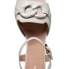 Geox Womens Heeled Sandals Breathable Buckle Strap-4
