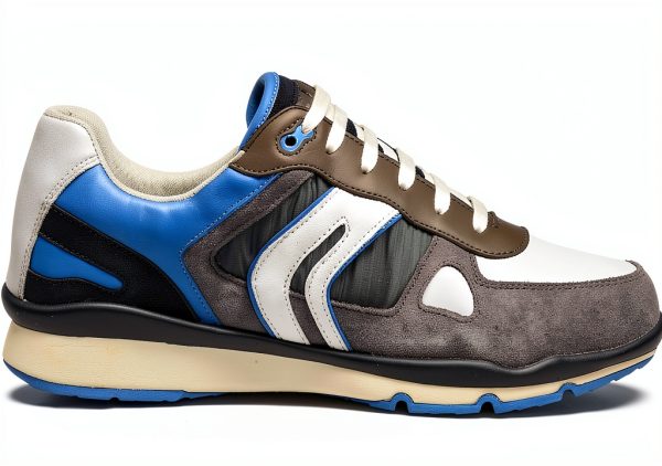 Geox Mens Sneakers Lightweight Cushioned Leather Insole-5