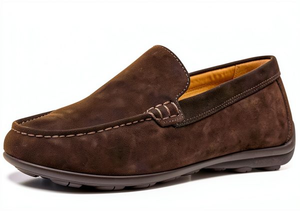 Mens Breathable Shoes Dark Brown Coffee Sizes 6-12-5