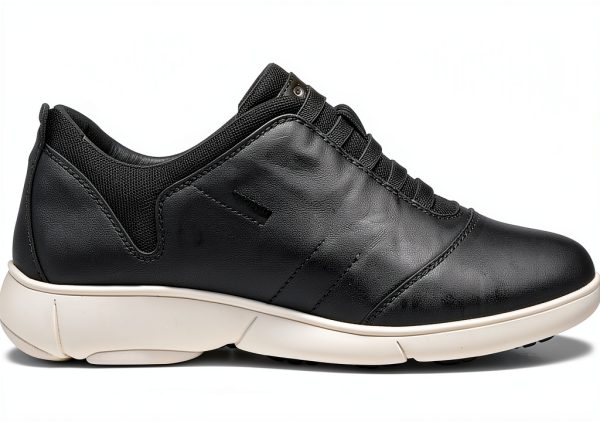 Geox Womens Breathable Black Sneakers Size 8.5 4.5 5 7 10.5-2
