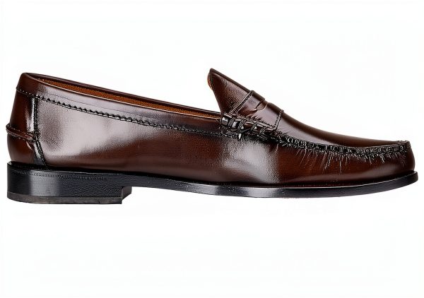 Florsheim Kids Burgundy Leather Slip On Boys Dress Shoes-3