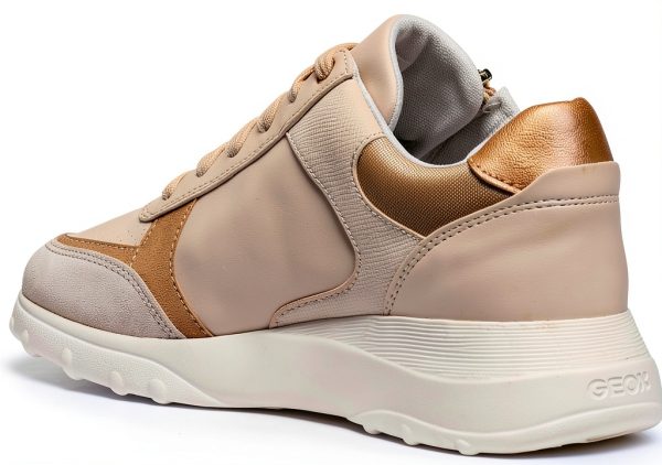 Geox Womens Breathable Sneakers Papyrus Navy Sizes Available-7