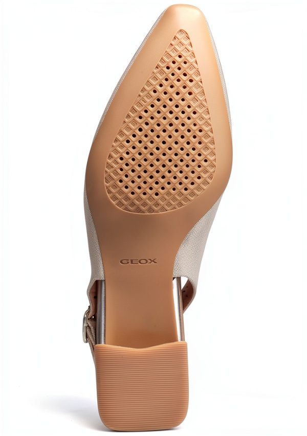 Geox Womens Pumps Breathable Heel Buckle Strap Adjustable-2