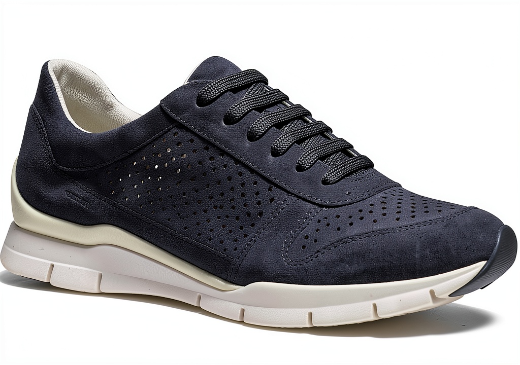 Geox womens suede sneakers in multiple colors displayed on a clean background