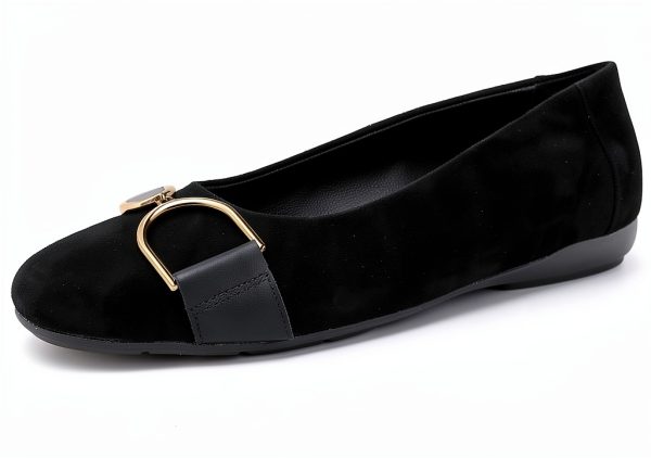 Geox Womens Ballerina Flats Breathable Comfort Everyday Wear-4