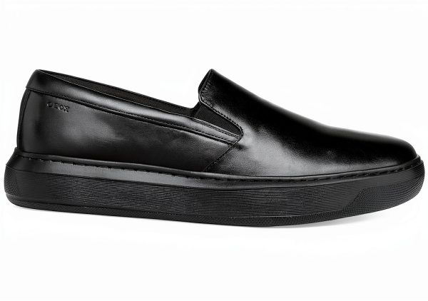 Geox Mens Breathable Sneakers Black Size 10 9 6.5-2
