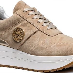 Geox Womens Sneakers Lace Fastening Removable Insole-0