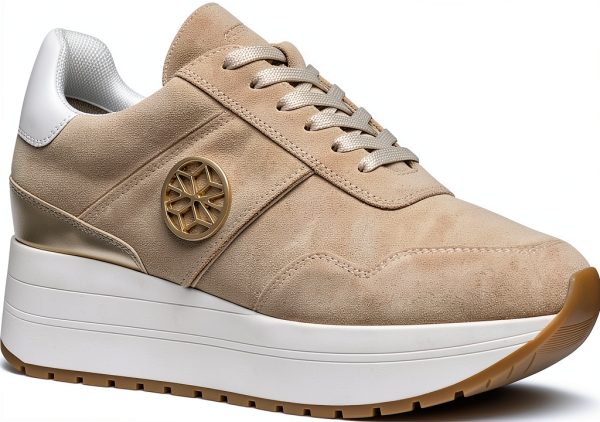 Geox Womens Sneakers Lace Fastening Removable Insole-0