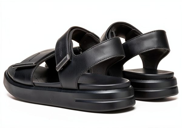 Geox Womens Sandals Rubber Sole Buckle Closure Modern-7