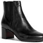 Geox Womens Black Ankle Boots Breathable Comfortable-0