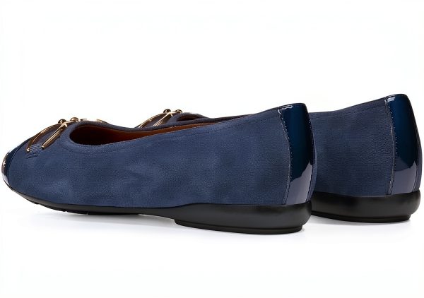 Geox Womens Shoes Breathable Easy On Footwear Black Navy-9