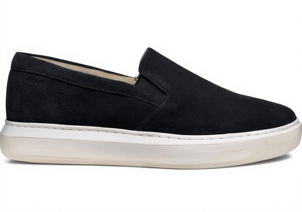 Geox Navy Mens Sneakers Breathable Comfortable Size 6.5 9 10-2