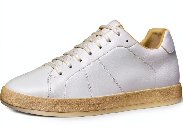 Geox Mens Breathable Sneakers White Black Sizes Available-6