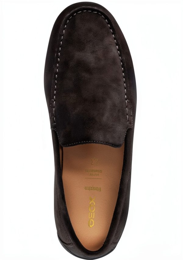 Mens Breathable Shoes Dark Brown Coffee Sizes 6-12-4