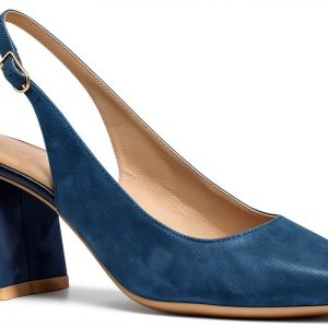 Geox Womens Breathable Pumps Dk Avio Black Gold Sizes-0