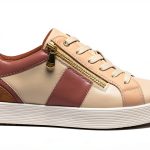 Geox Breathable Womens Shoes Beige Size 6 to 9.5-0