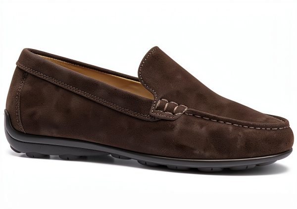 Mens Breathable Shoes Dark Brown Coffee Sizes 6-12-3