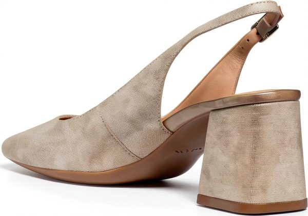 Geox Womens Pumps Breathable Heel Buckle Strap Adjustable-5