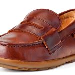 Geox Boys Loafers Rubber Sole Light Beige Navy Coffee Sizes-0