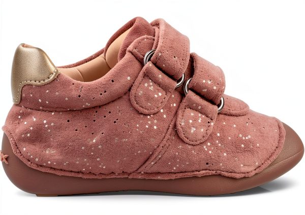 Geox Baby Girls Pink Sneakers Breathable Everyday Sturdy-4