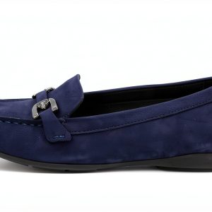 Geox Womens Loafers Breathable Slip On Comfortable Footwear-0