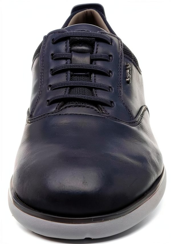 Geox Mens Oxford Lace Up Shoes Blue Navy C4002-1