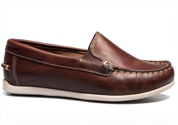Florsheim Kids Jasper Venetian Loafers Leather Moc Toe-1