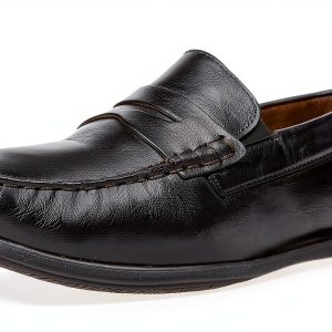 Florsheim Kids Leather Loafers Boys Penny Moc Strap-0