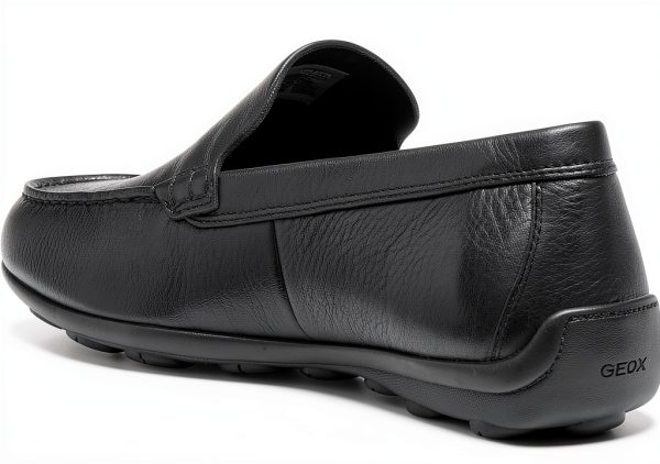 Mens Slip On Loafers Lightweight Comfortable Black Coffee-4