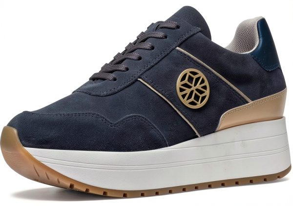 Geox Womens Fashion Sneakers Comfortable Fit Sustainable-4
