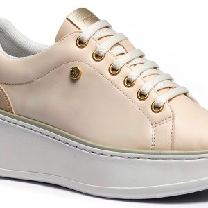 Geox Womens Breathable Sneakers Lace-Up Rubber Sole-0