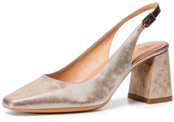 Geox Womens Pumps Breathable Heel Buckle Strap Adjustable-1