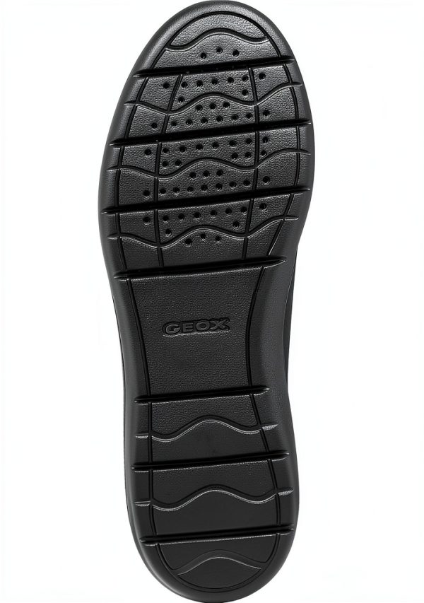 Geox Mens Black Sneakers Breathable Comfortable Sizes-5