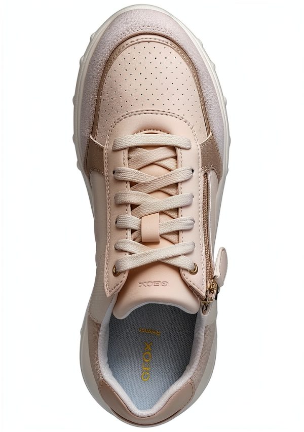 Geox Womens Breathable Sneakers Papyrus Navy Sizes Available-5