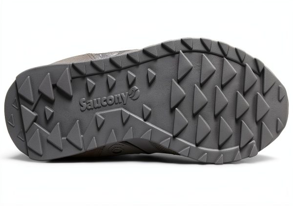 Saucony Kids Sneakers Grey Silver Pink Double Hook Loop-4