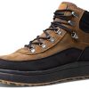Geox Breathable Mens Boots Military Black Toffee Black-3