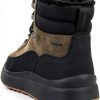 Geox Breathable Mens Boots Military Black Toffee Black-5