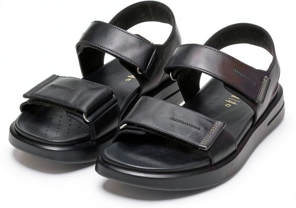 Geox Womens Sandals Rubber Sole Buckle Closure Modern-6