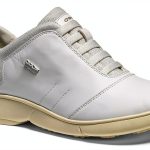 Geox Womens White Sneakers Elastic Laces Lightweight Comfort-0
