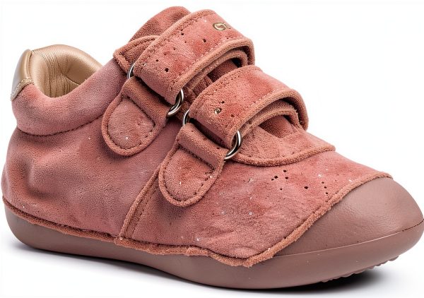 Geox Baby Girls Pink Sneakers Breathable Everyday Sturdy-5